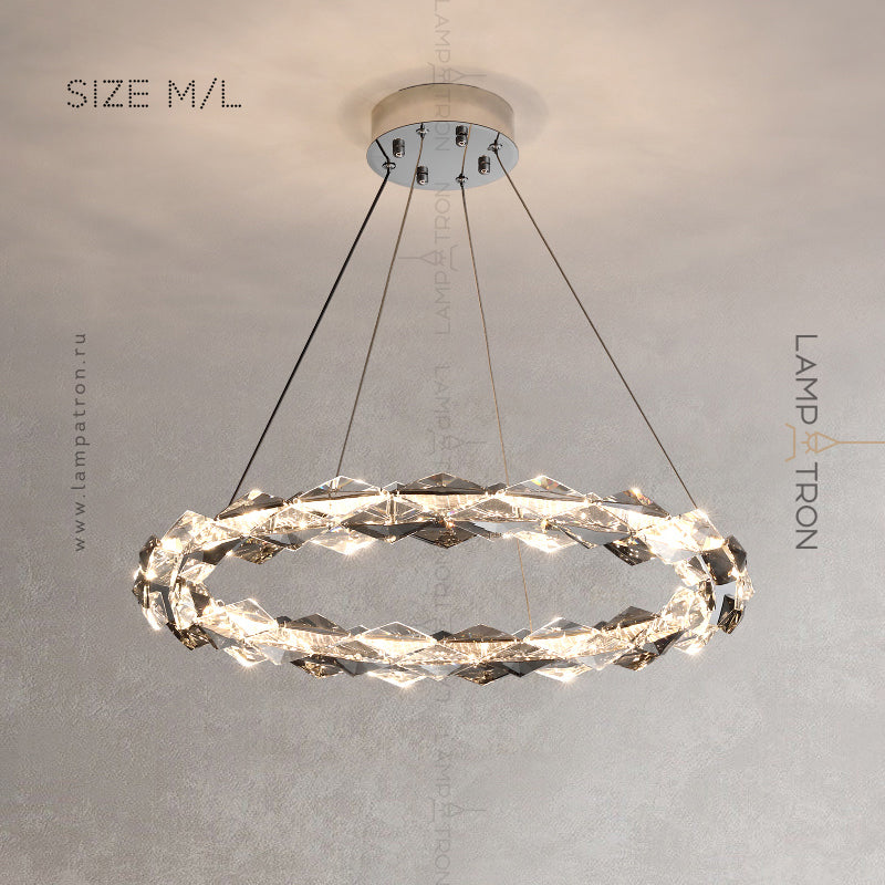 JENNIFER ONE Ring Chandelier