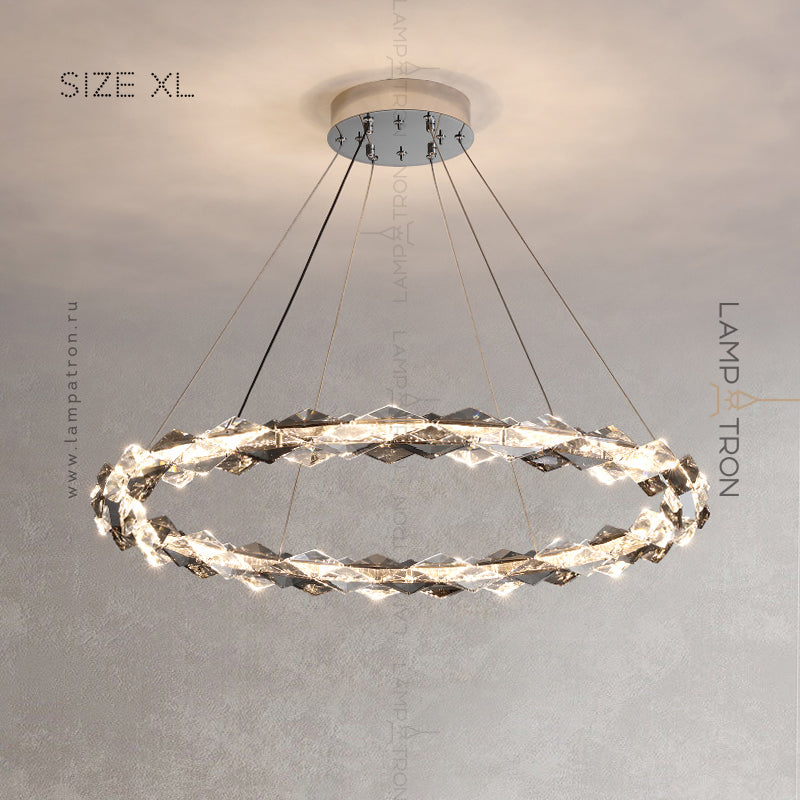 JENNIFER ONE Ring Chandelier