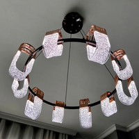 JERALD RING Chandelier by Lampadom - side view