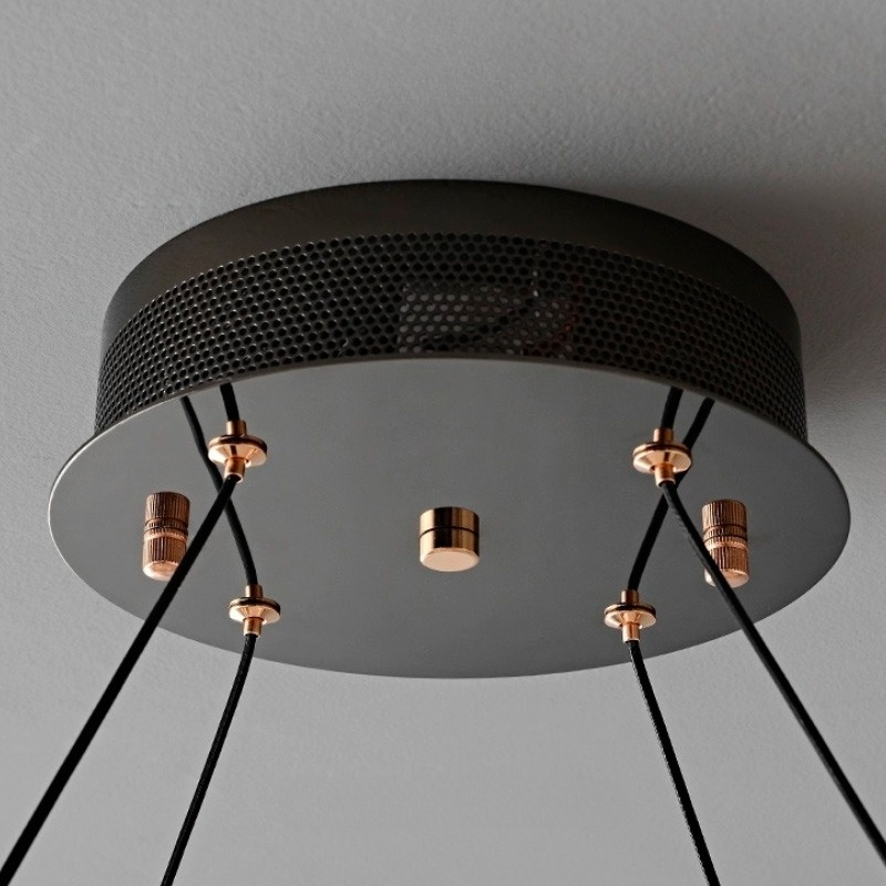 JERALD RING Chandelier by Lampadom - close-up