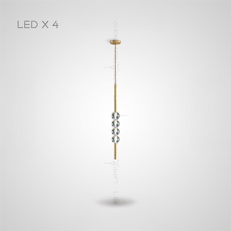 JILLIAN Pendant by Lampadom - top view