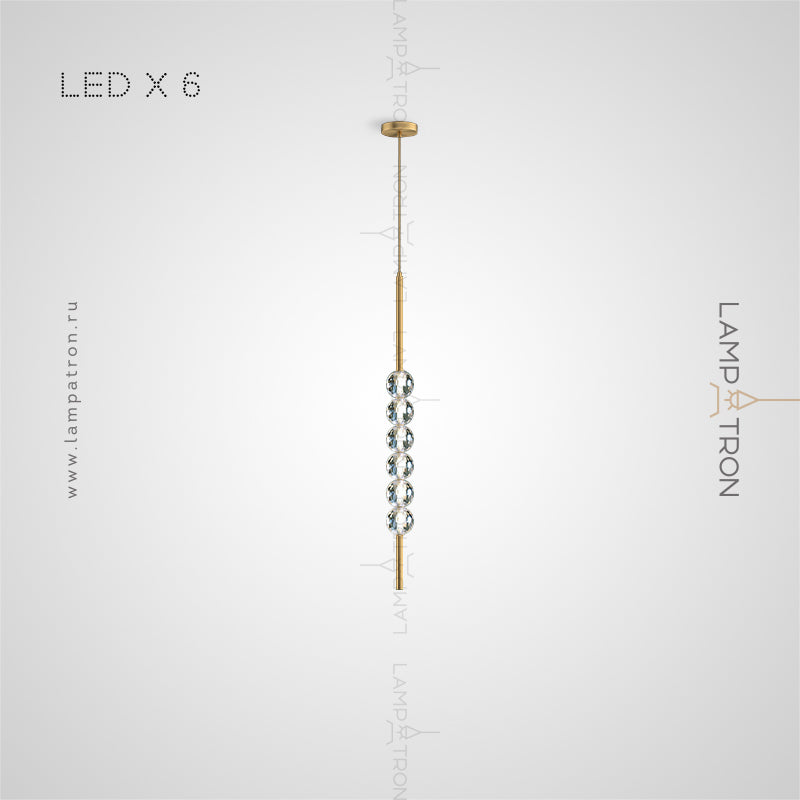 JILLIAN Pendant by Lampadom - close-up