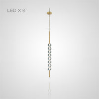 JILLIAN Pendant by Lampadom - scale reference