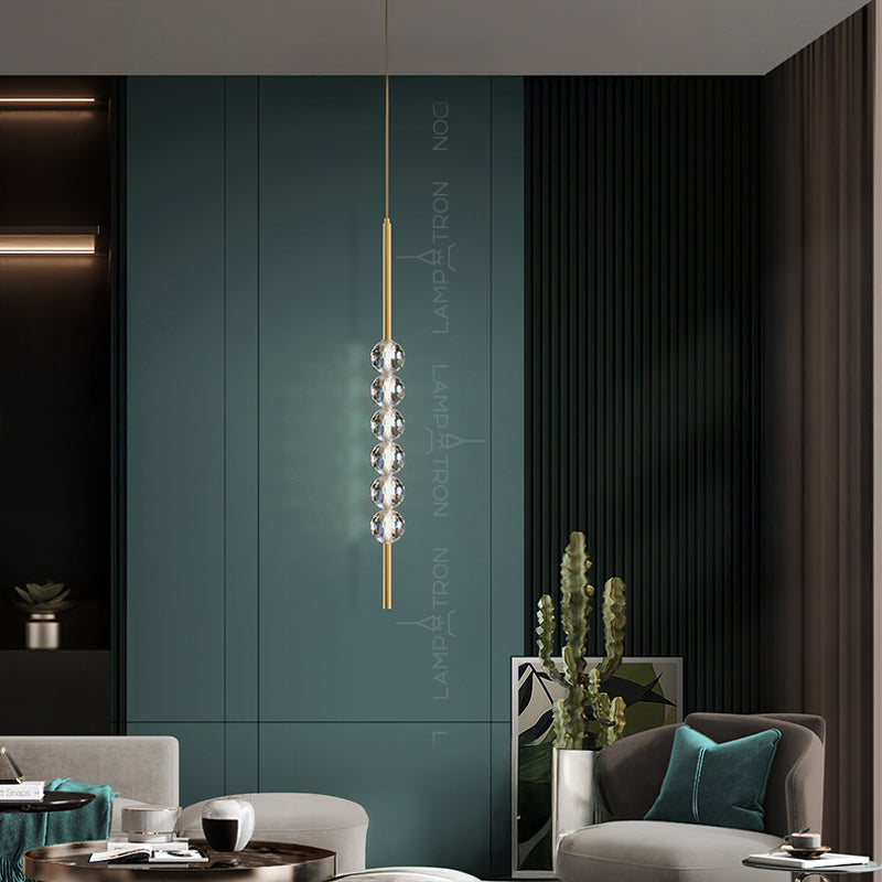 JILLIAN Pendant by Lampadom - side view