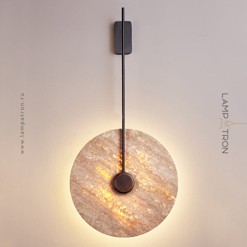 JOAR Wall Light by Lampadom - scale reference