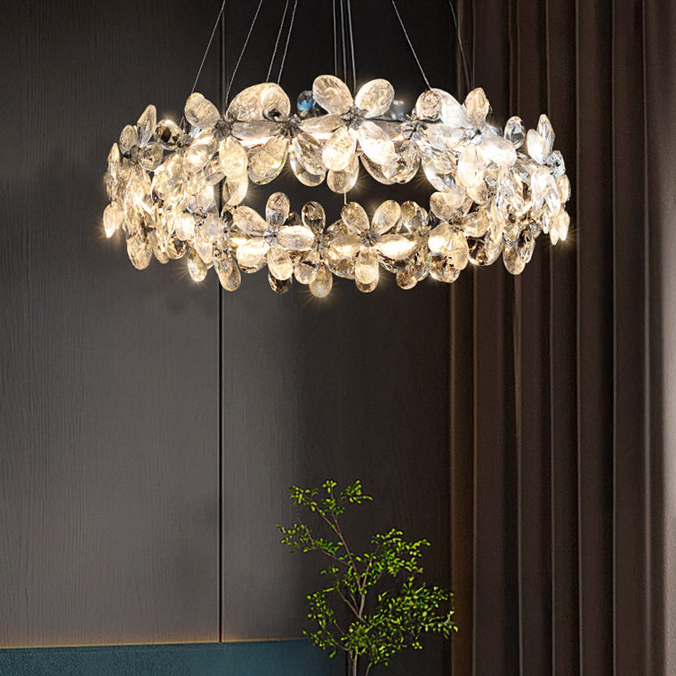 JORDAN Ring Chandelier by Lampadom - close-up