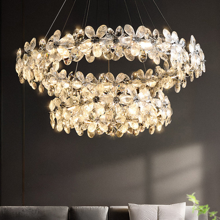 JORDAN Ring Chandelier by Lampadom - side view