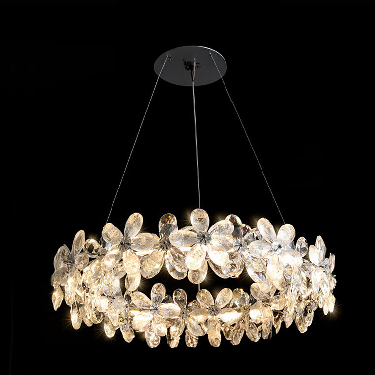 JORDAN Ring Chandelier by Lampadom - scale reference