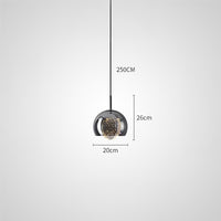 JOSH Pendant by Lampadom - angle view