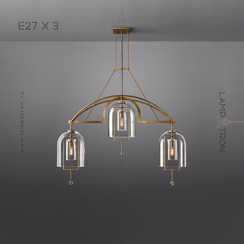 JOZEFINA Chandelier by Lampadom - angle view
