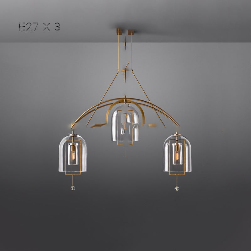 JOZEFINA Chandelier by Lampadom - side view