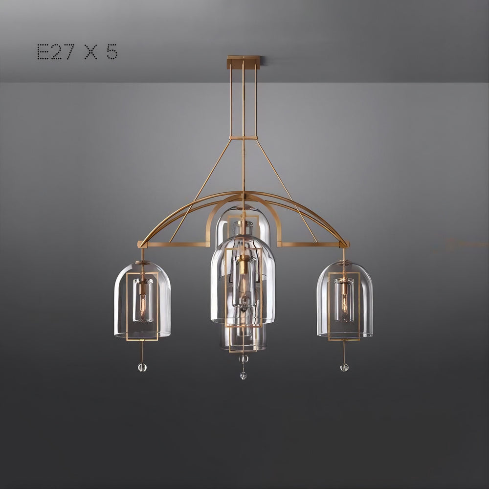 JOZEFINA Chandelier by Lampadom - top view