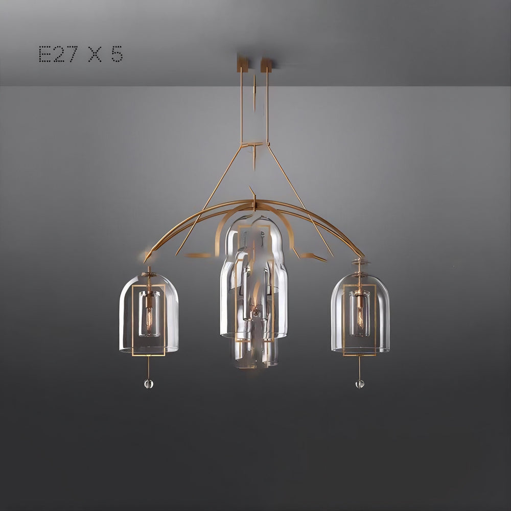 JOZEFINA Chandelier by Lampadom - scale reference