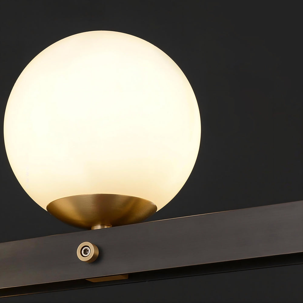 JUDITH Linear Chandelier by Lampadom - detail view