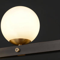 JUDITH Linear Chandelier by Lampadom - detail view