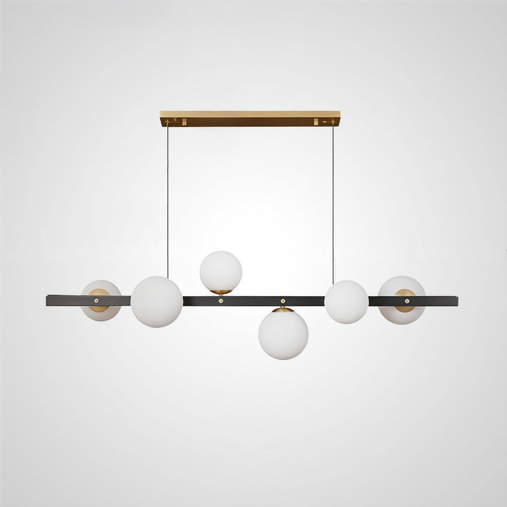 JUDITH Linear Chandelier by Lampadom - view 7
