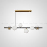 JUDITH Linear Chandelier by Lampadom - top view