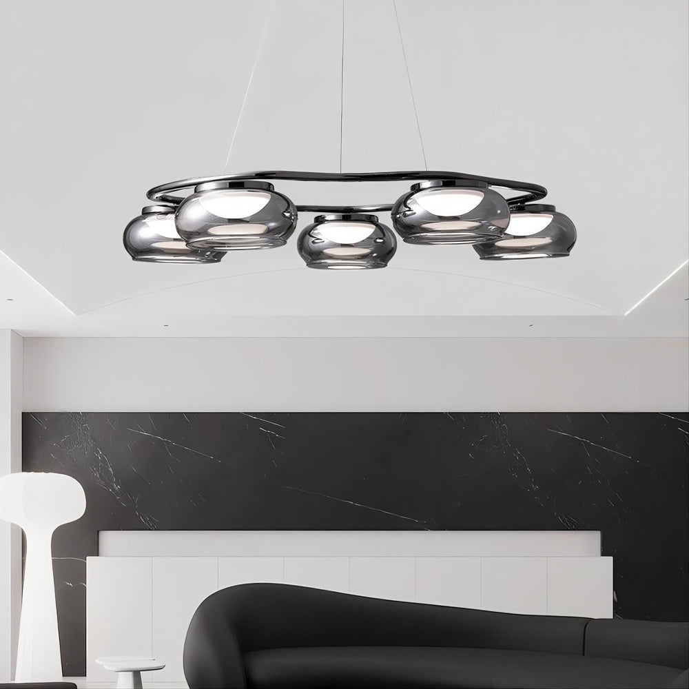 JULIANO Ring Chandelier by Lampadom - side view