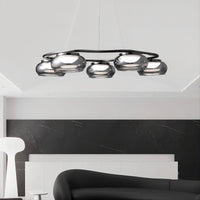 JULIANO Ring Chandelier by Lampadom - side view