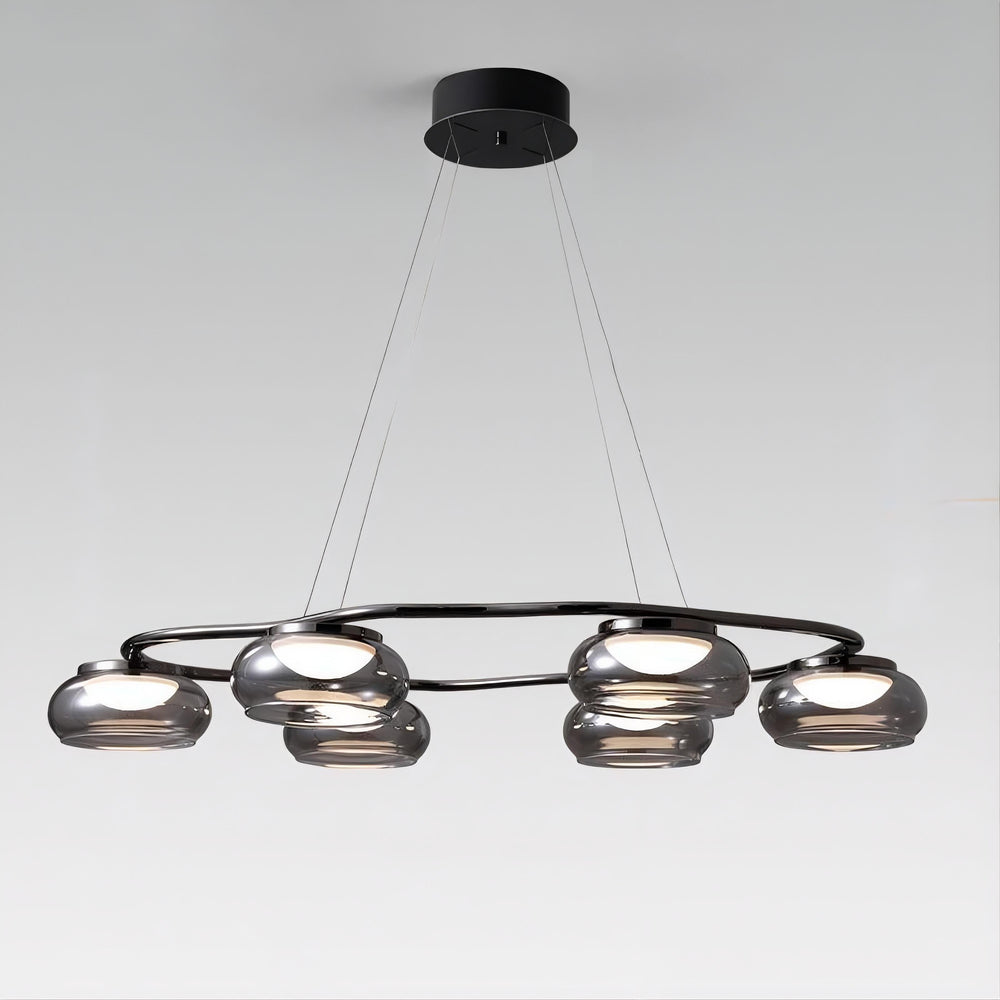 JULIANO Ring Chandelier by Lampadom - scale reference