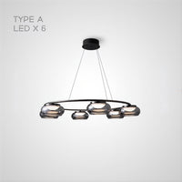 JULIANO Ring Chandelier by Lampadom - scale reference