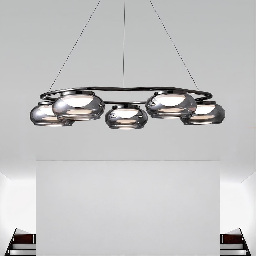 JULIANO Ring Chandelier by Lampadom - close-up