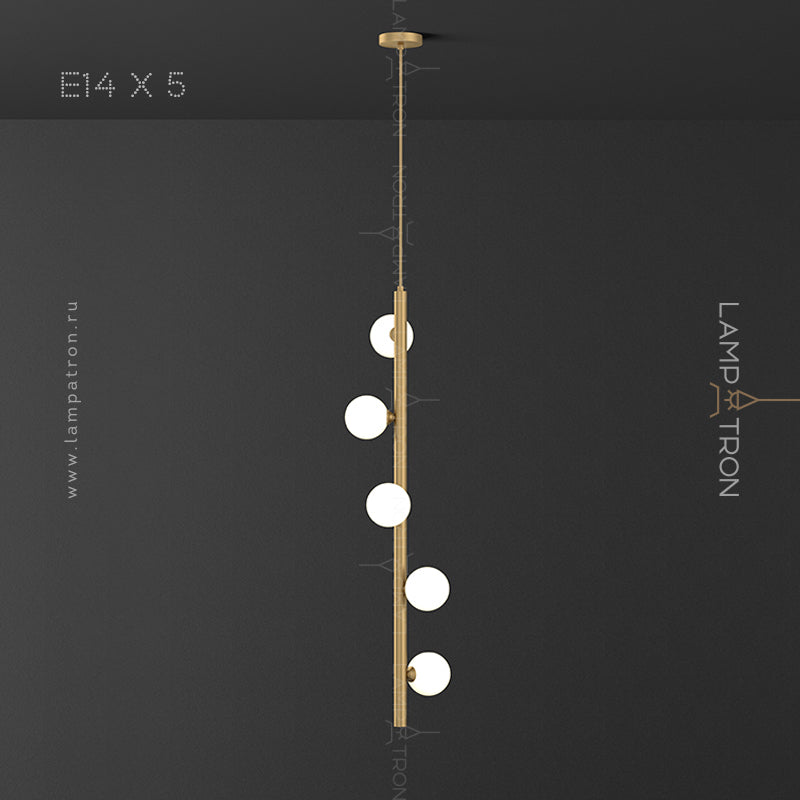 JULIET Pendant by Lampadom - scale reference