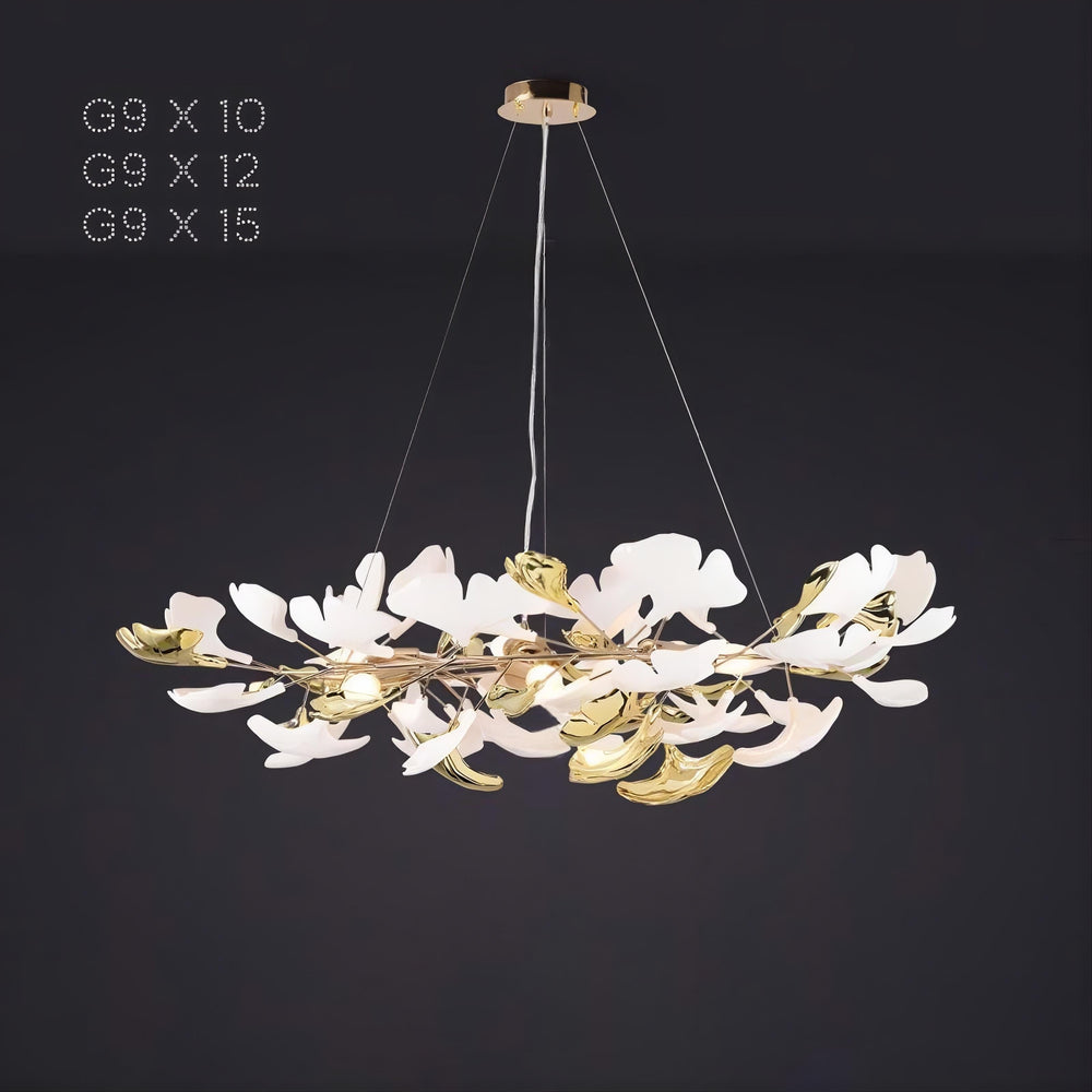 JULIETTA Ring Chandelier by Lampadom - close-up