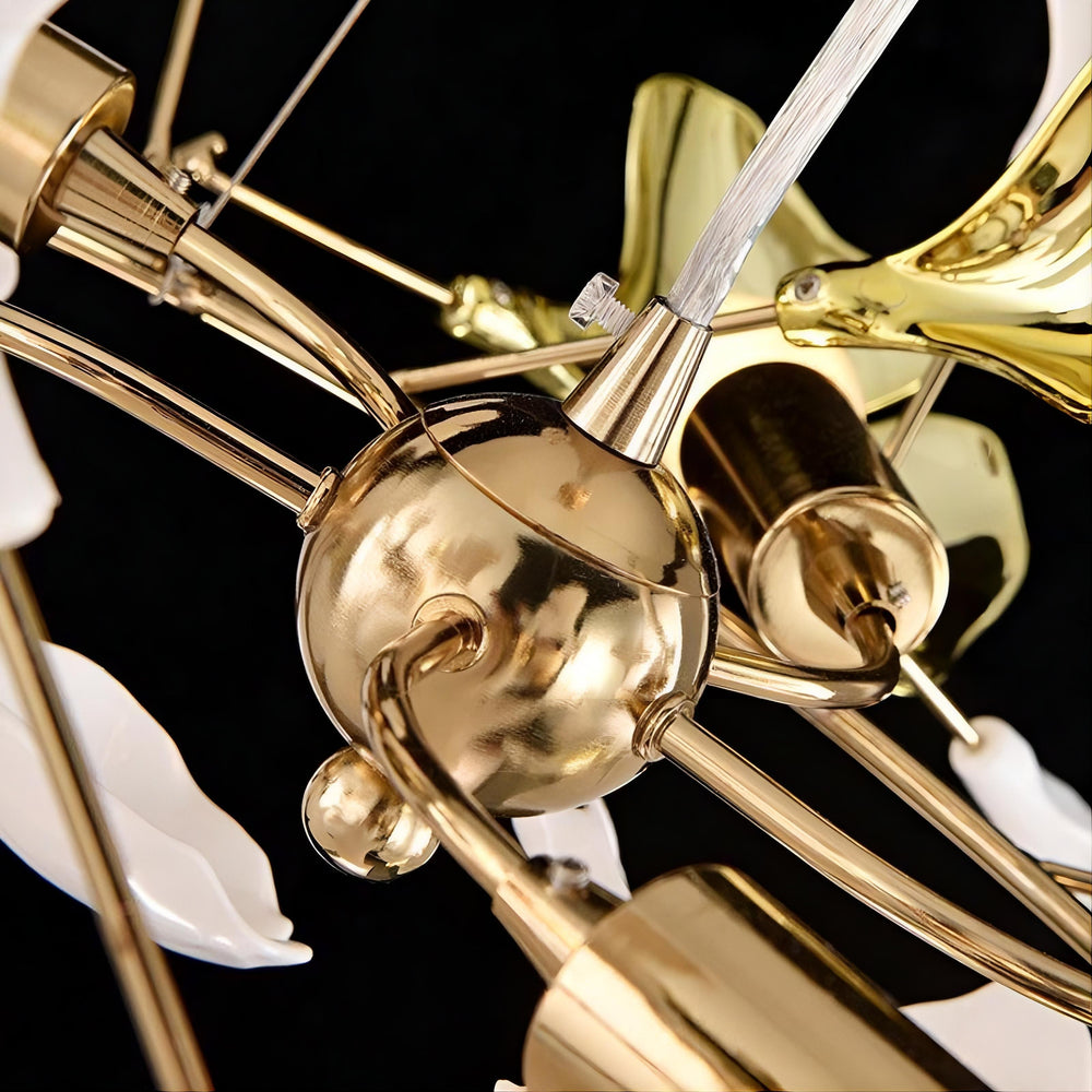 JULIETTA Ring Chandelier by Lampadom - close-up