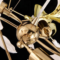 JULIETTA Ring Chandelier by Lampadom - close-up