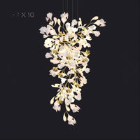 JULIETTA LUX Chandelier by Lampadom - close-up