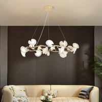 JULY BLOSS Chandelier by Lampadom - side view