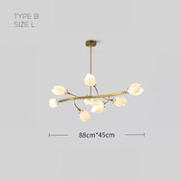 JULY Ring Chandelier by Lampadom - close-up