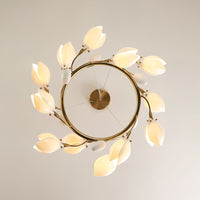 JULY Ring Chandelier by Lampadom - side view