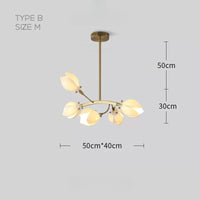 JULY Ring Chandelier by Lampadom - scale reference