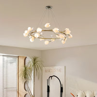 JULY Ring Chandelier by Lampadom - side view