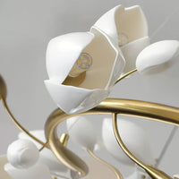 JULY Ring Chandelier by Lampadom - close-up