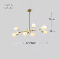 JULY Ring Chandelier by Lampadom - top view