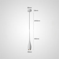 JURIS B Pendant by Lampadom - side view