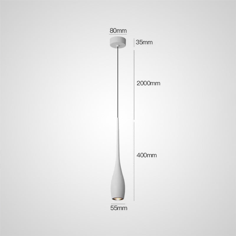 JURIS B Pendant by Lampadom - side view