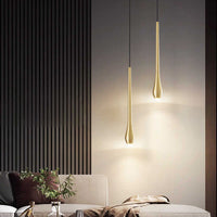 JURIS BRASS Pendant by Lampadom - side view