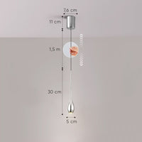 JURIS Pendant by Lampadom - angle view