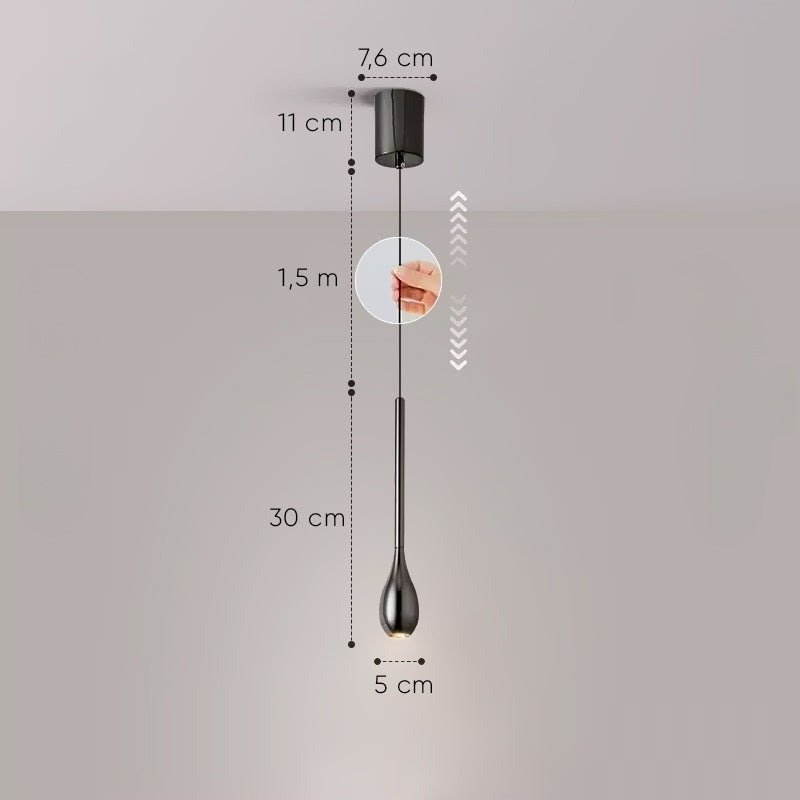 JURIS Pendant by Lampadom - top view