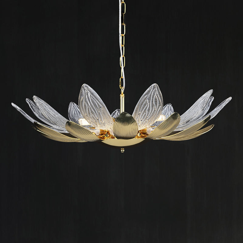 JUUL LUSH Chandelier Chandelier in Crystal by Lampadom - detail view