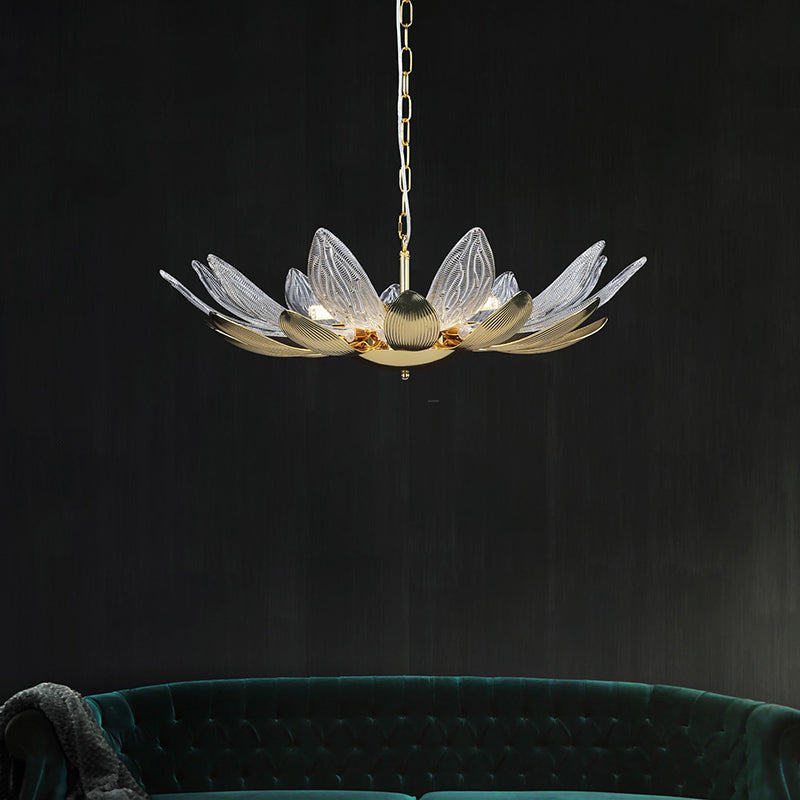 JUUL LUSH Chandelier Chandelier in Crystal by Lampadom - detail view
