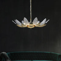 JUUL LUSH Chandelier Chandelier in Crystal by Lampadom - detail view