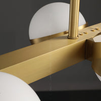KAIRA Linear Chandelier by Lampadom - top view