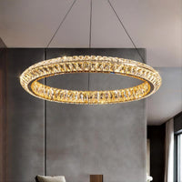 KAISER ONE Ring Chandelier by Lampadom - scale reference