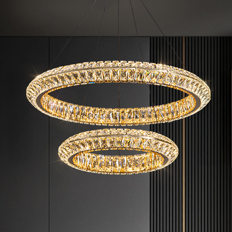 KAISER Ring Chandelier by Lampadom - side view