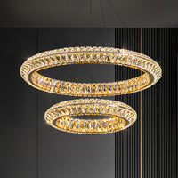 KAISER Ring Chandelier by Lampadom - side view
